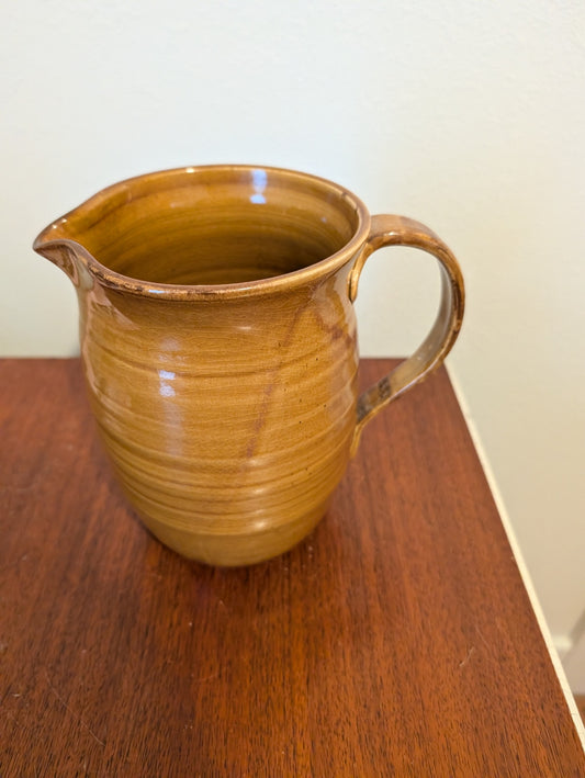 Hand Thrown Ceramic Pitcher