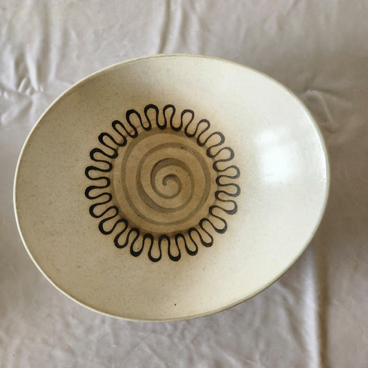 Metlox Poppytrail "Aztec" 9.5 Inch Serving Bowl