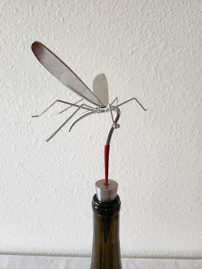 Midcentury Mosquito Wine Stopper