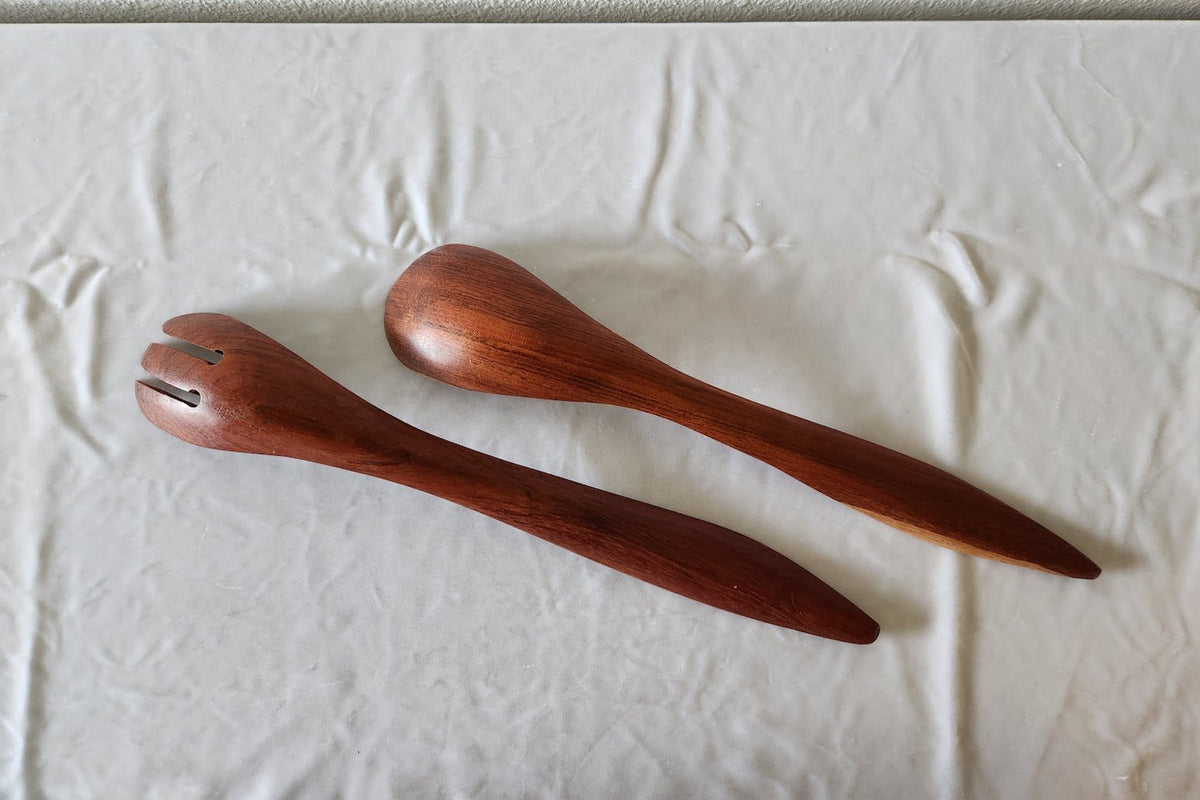 Teak Salad Serving Set