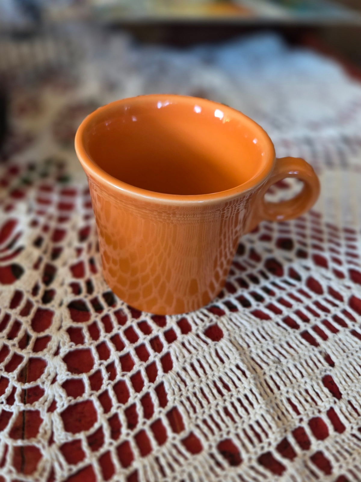 Fiesta orange mug