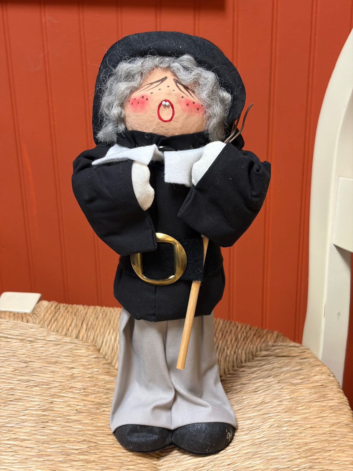 Paper mache Pilgrim (male)