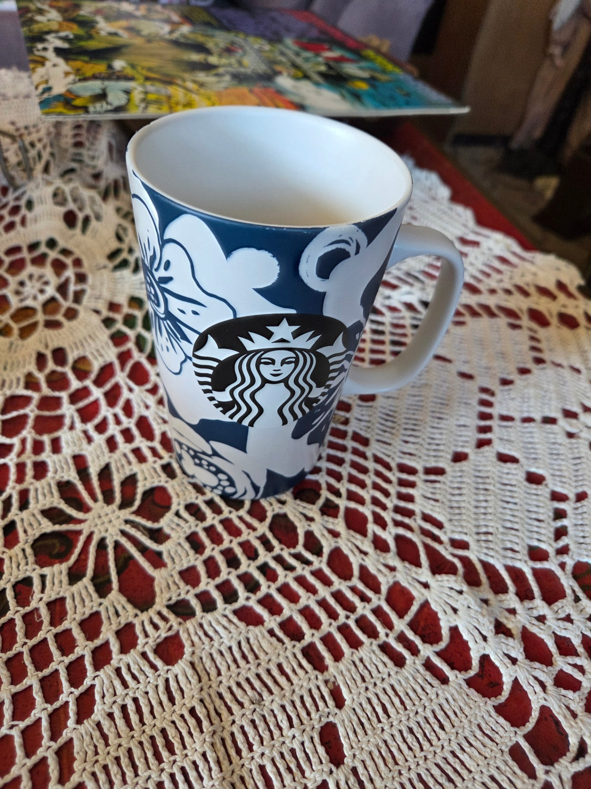 2015 Starbucks hibiscus mug