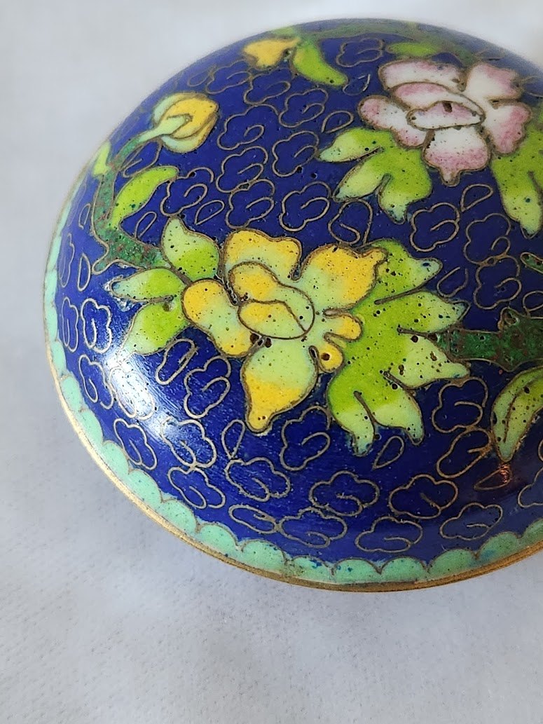 Mini Cloisonne Trinket Box
