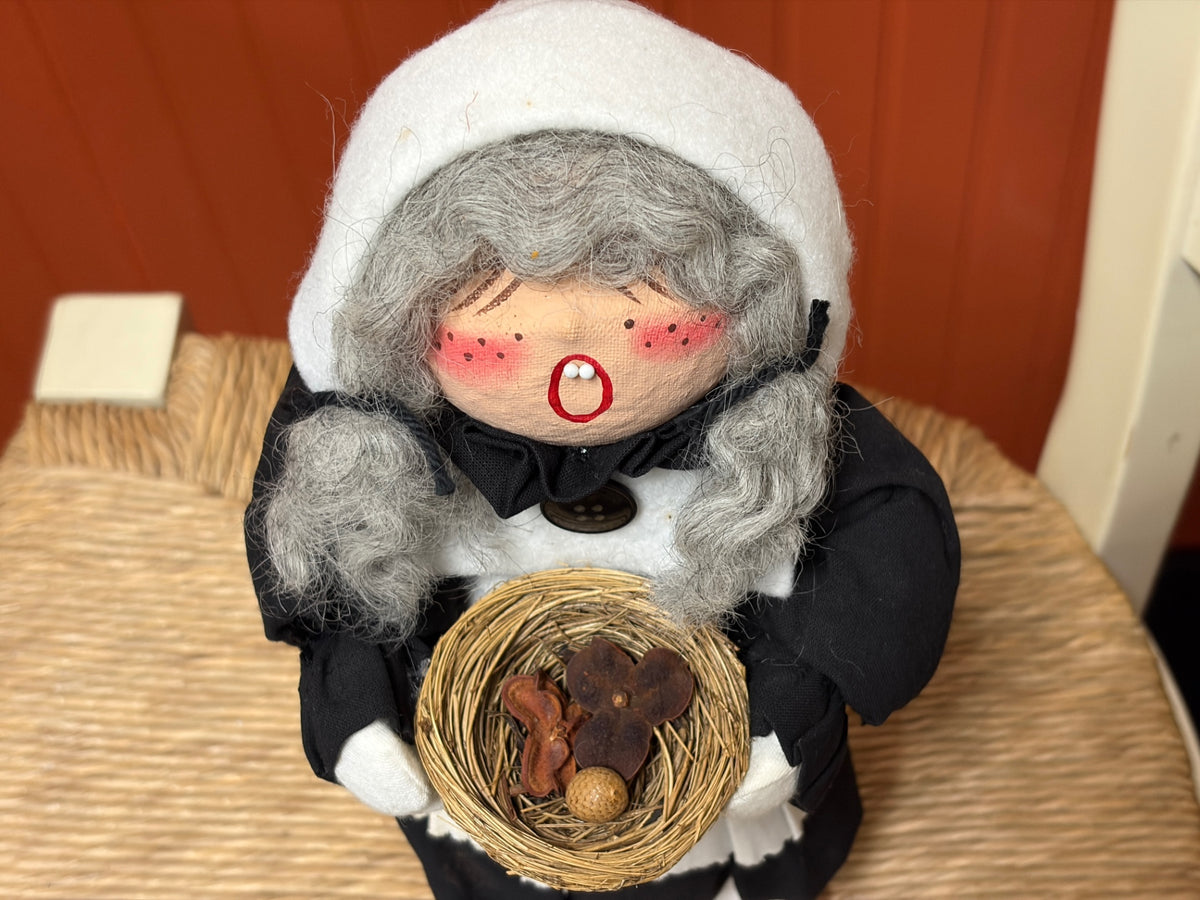 Paper mache Pilgrm (Female)