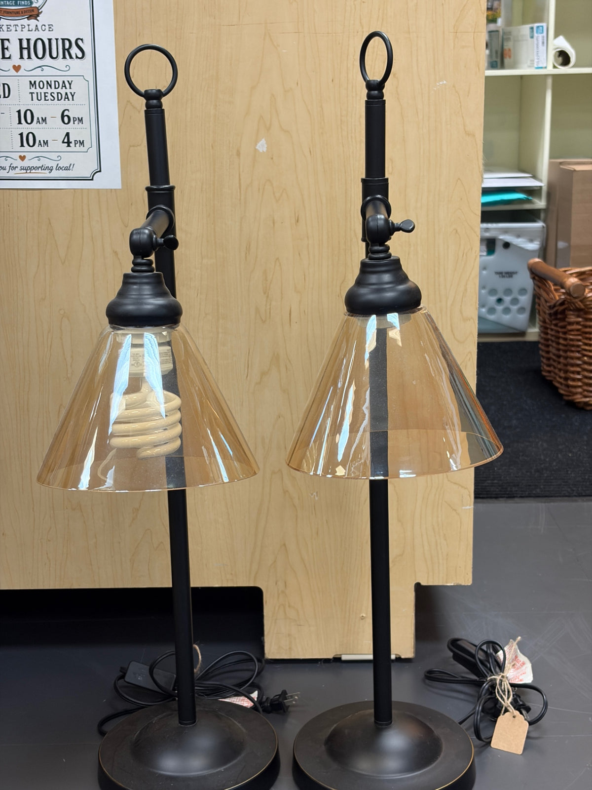 Industrial Style Lamp