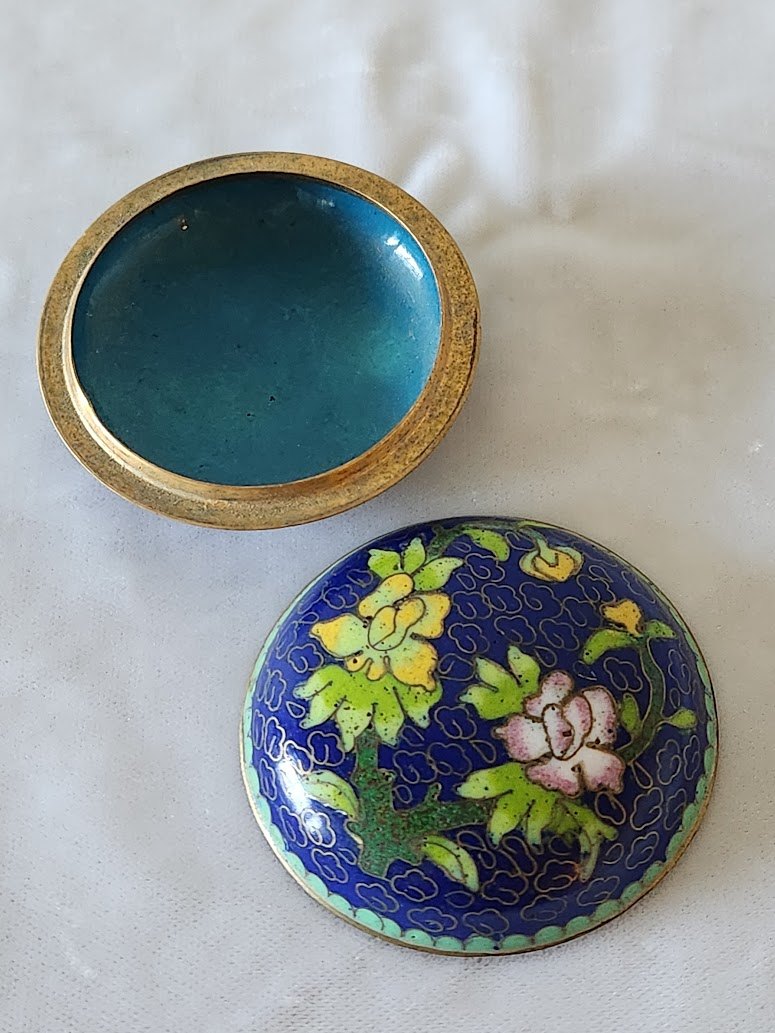 Mini Cloisonne Trinket Box