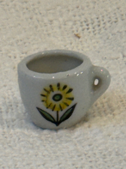 Tiny tea cup made in Japan
