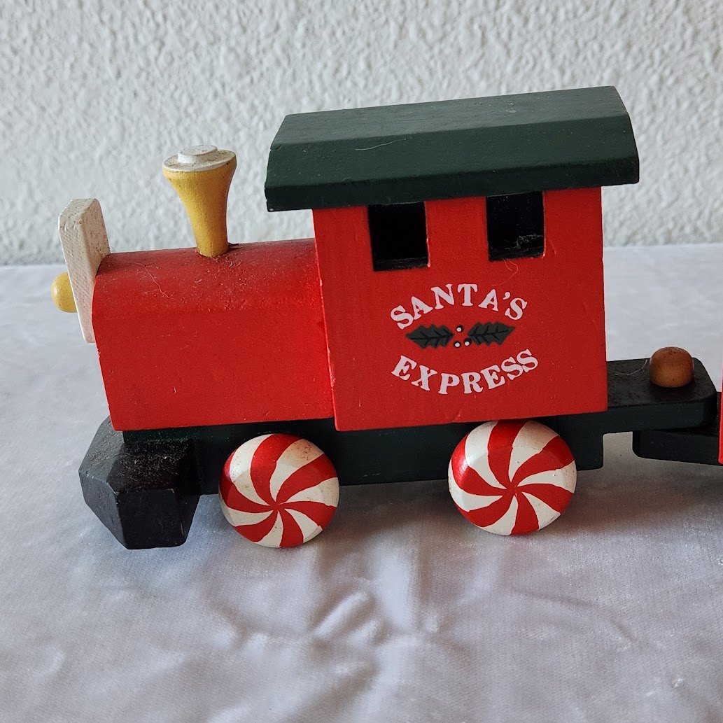 1996 Santa's Express Wooden Train