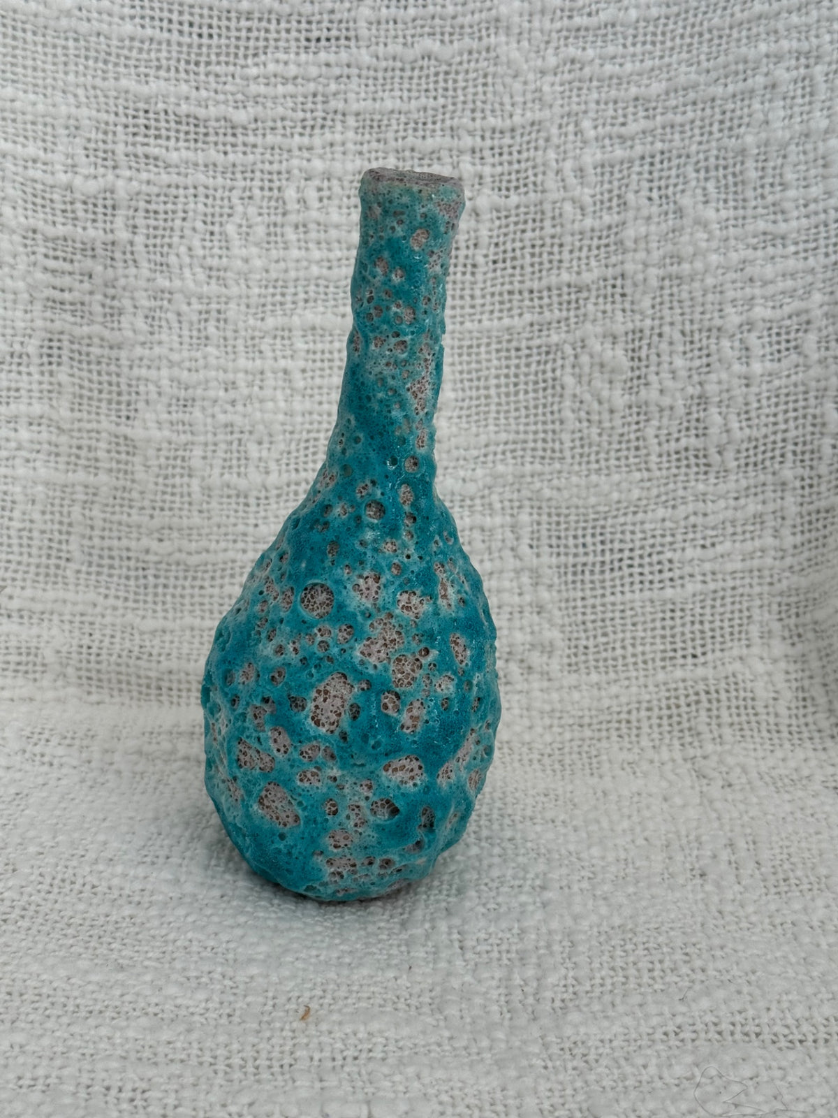 mid-Century lava glaze Ceramic vase