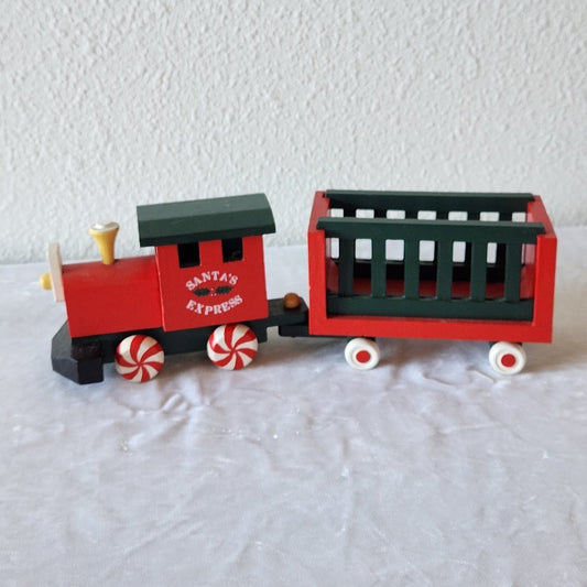 1996 Santa's Express Wooden Train