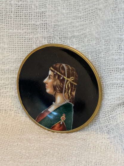 S.G.K China Japan "Beatriced’ Este" portrait plate