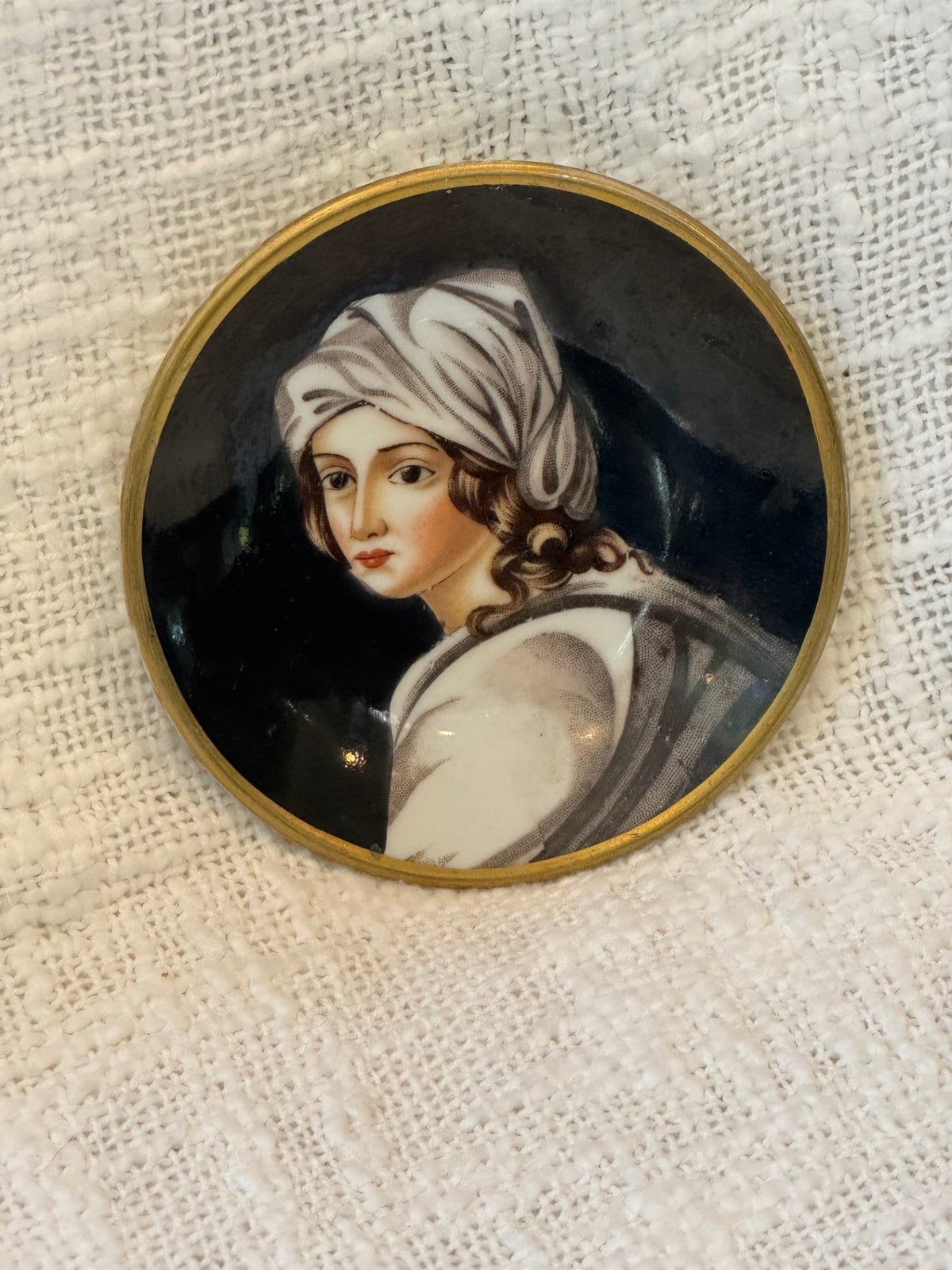S.G.K China Japan  “Beatrice Cenci" portrait plate 