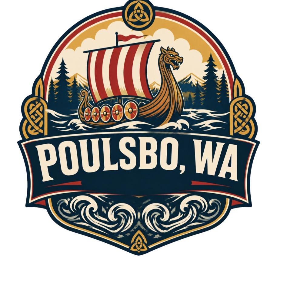 Poulsbo, WA sticker local artist