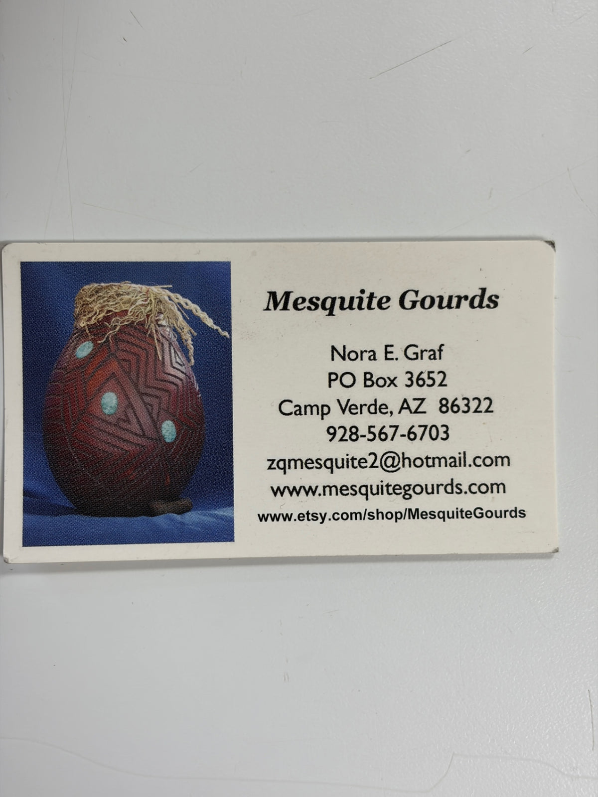 Mesquite Gourd 