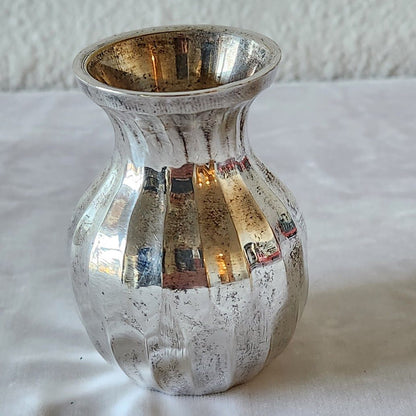 Miniature Silverplate Bud Vase