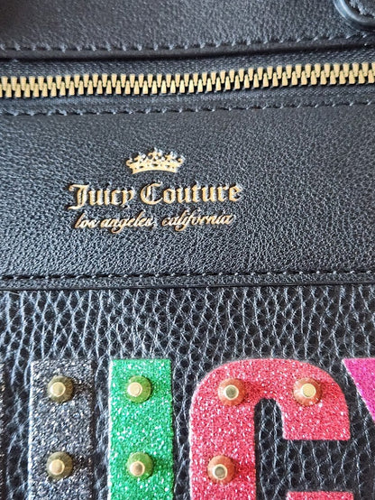 Juicy Couture Rock Candy Satchel Purse - 2 Crossbody Straps