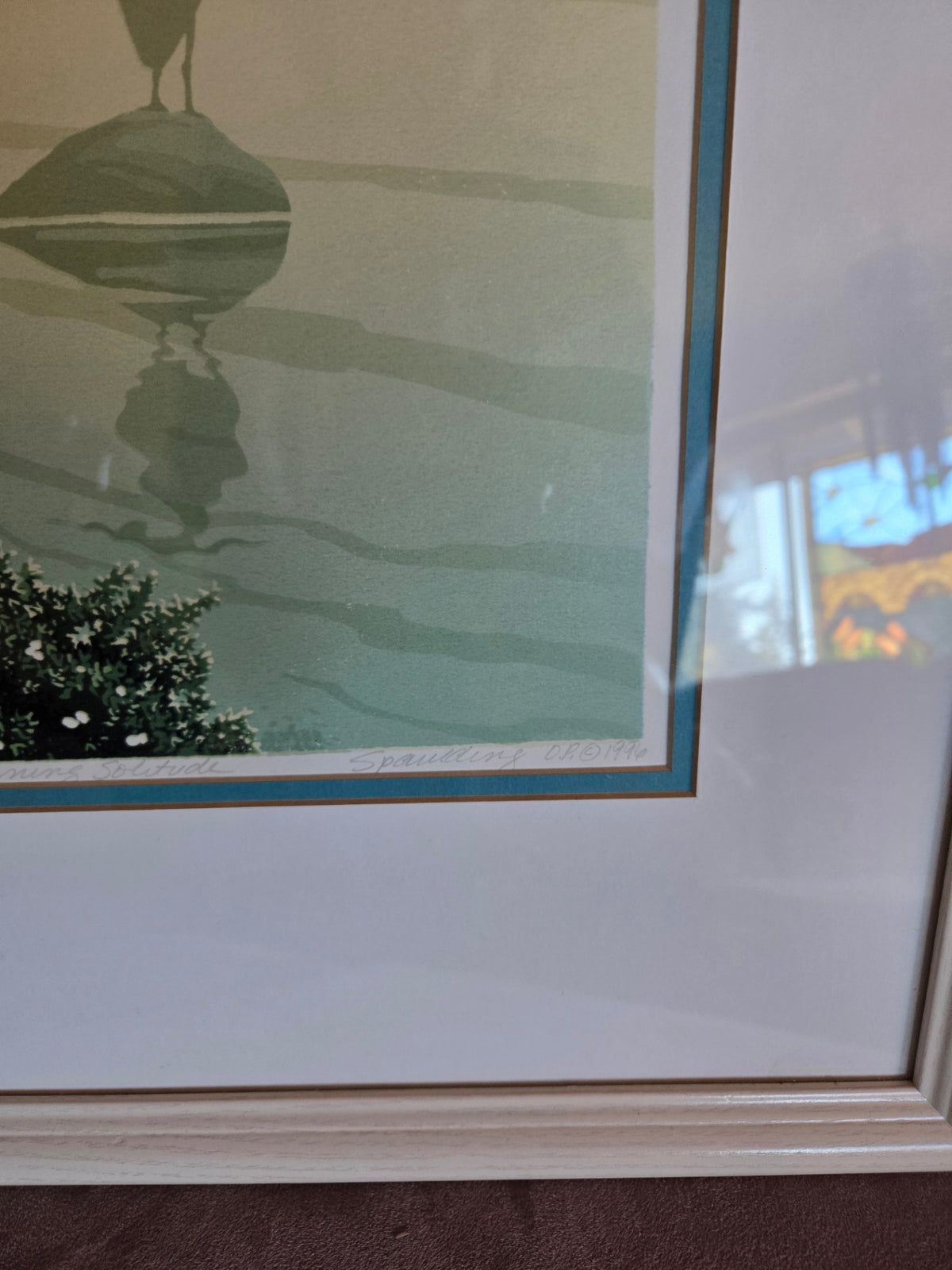 Morning solitude serigraph