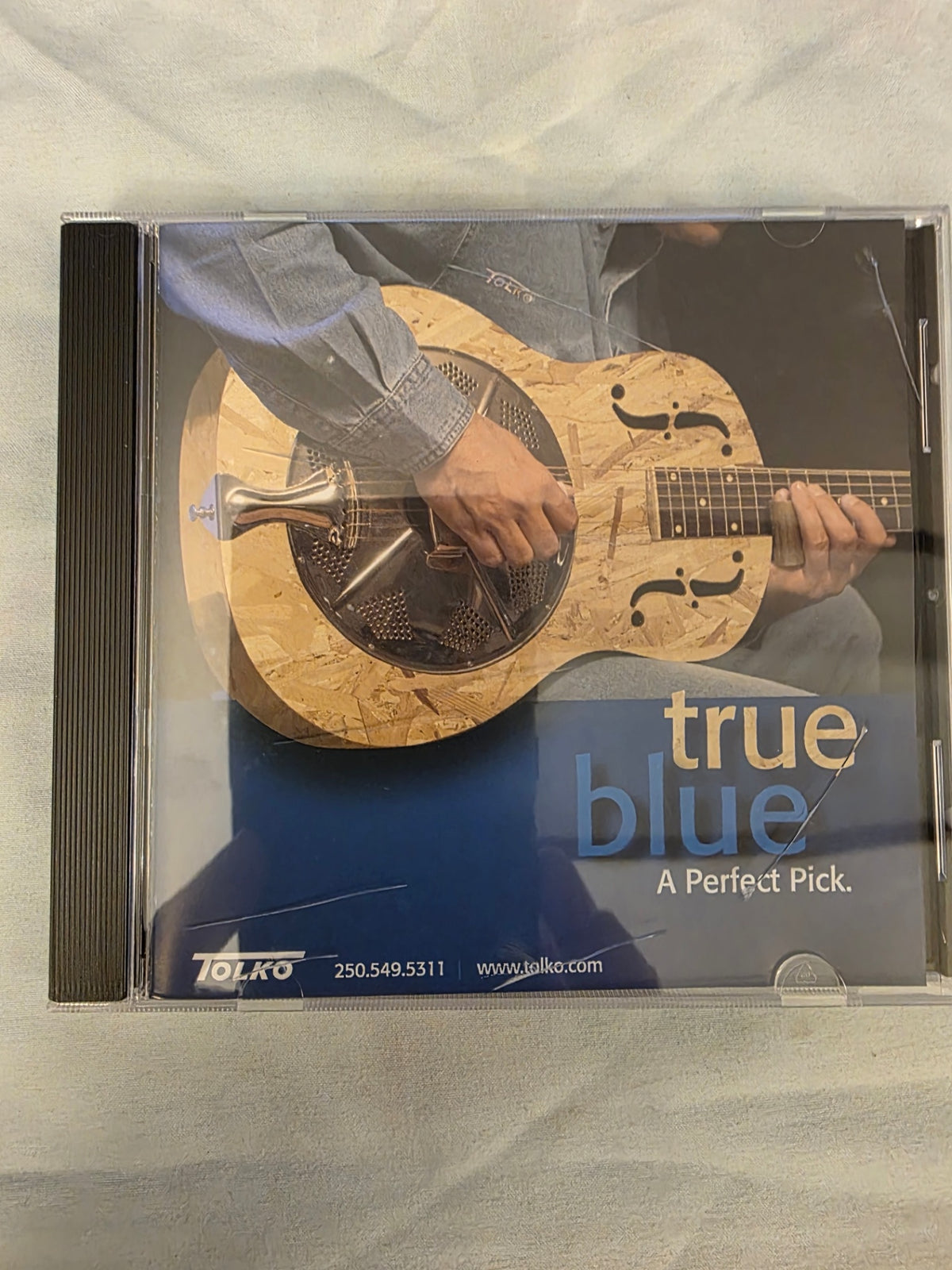 TRUE BLUE. A perfect pick.