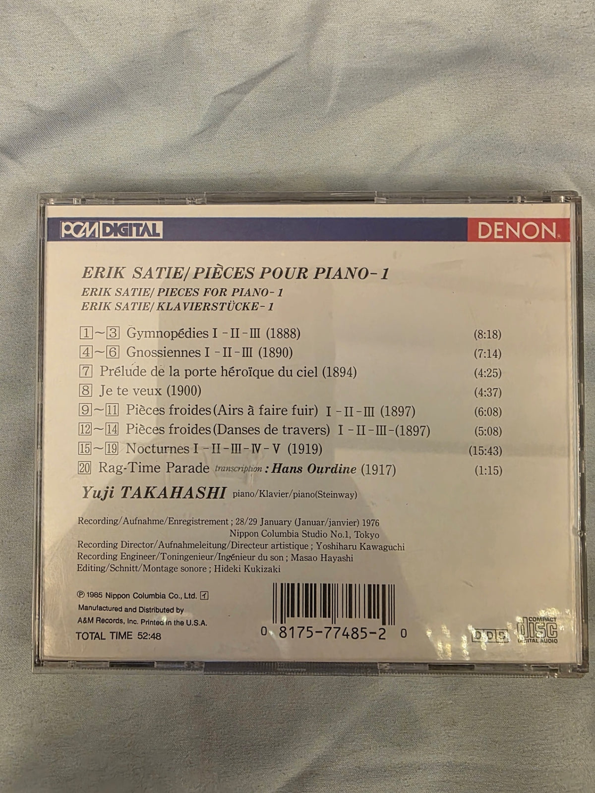 PIECES POUR PIANO.