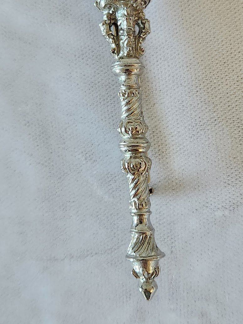 Royal Scepter Brooch