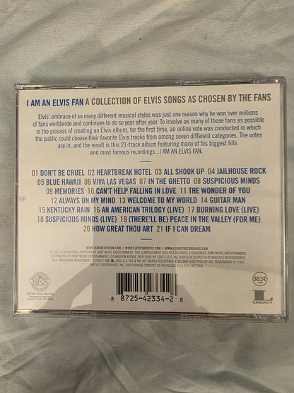 I AM AN ELVIS FAN.