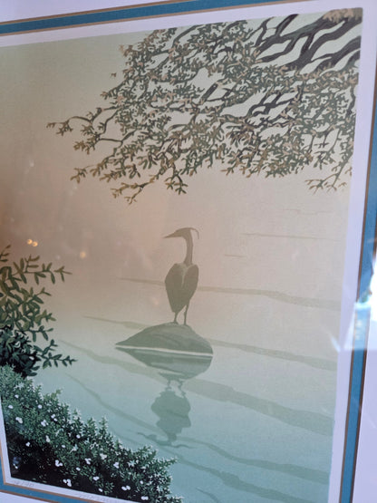 Morning solitude serigraph