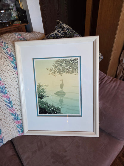 Morning solitude serigraph