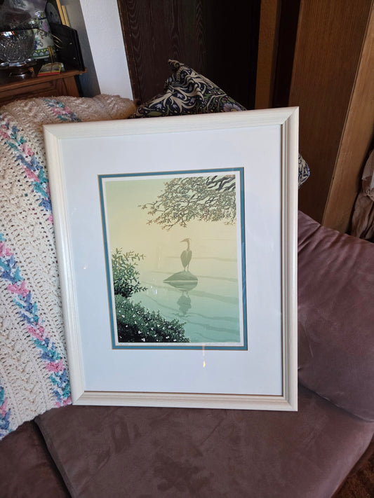 Morning solitude serigraph