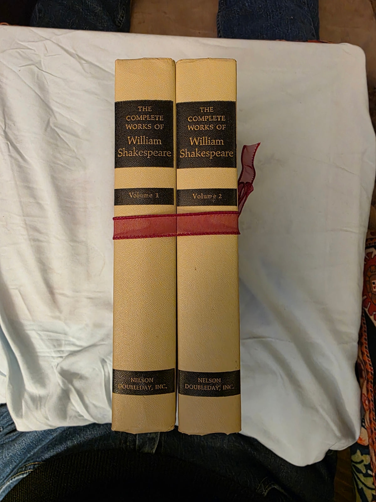 THE COMPLETE WORKS OF SHAKESPEARE.  2 VOLUMES.
