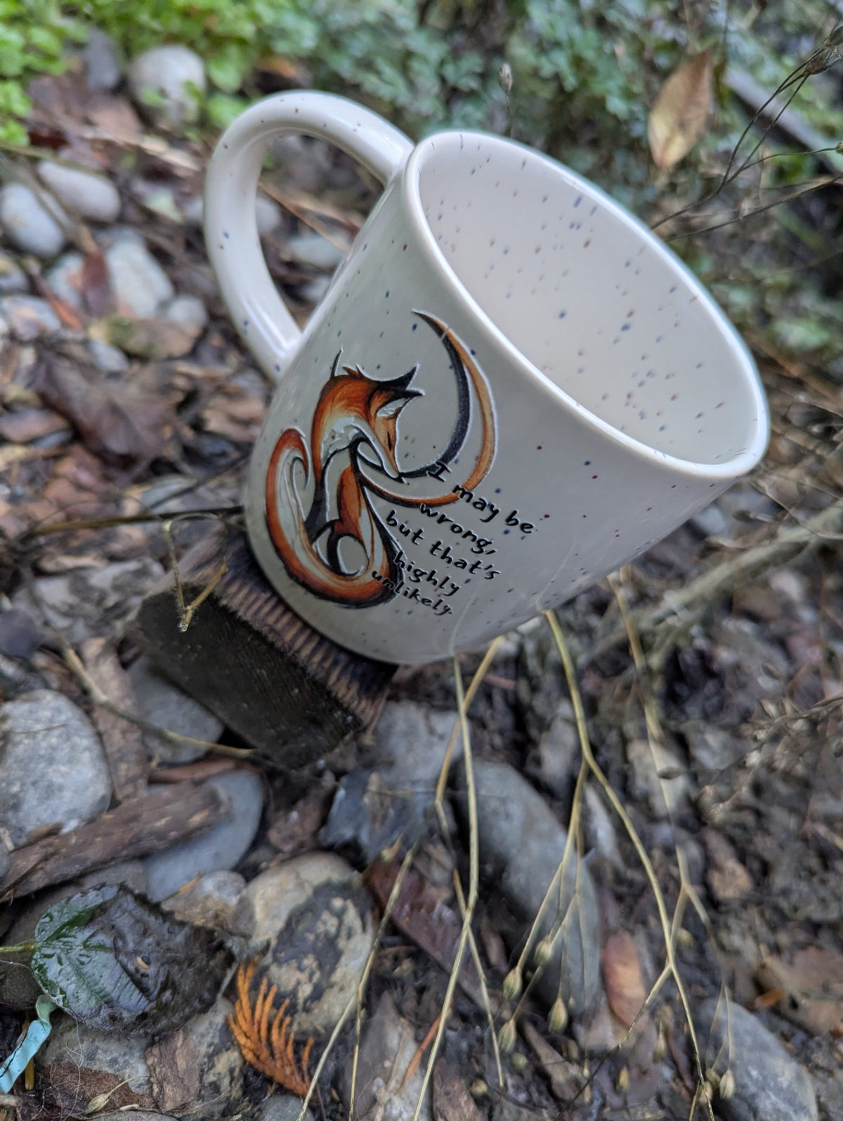 Fox coffee mug 