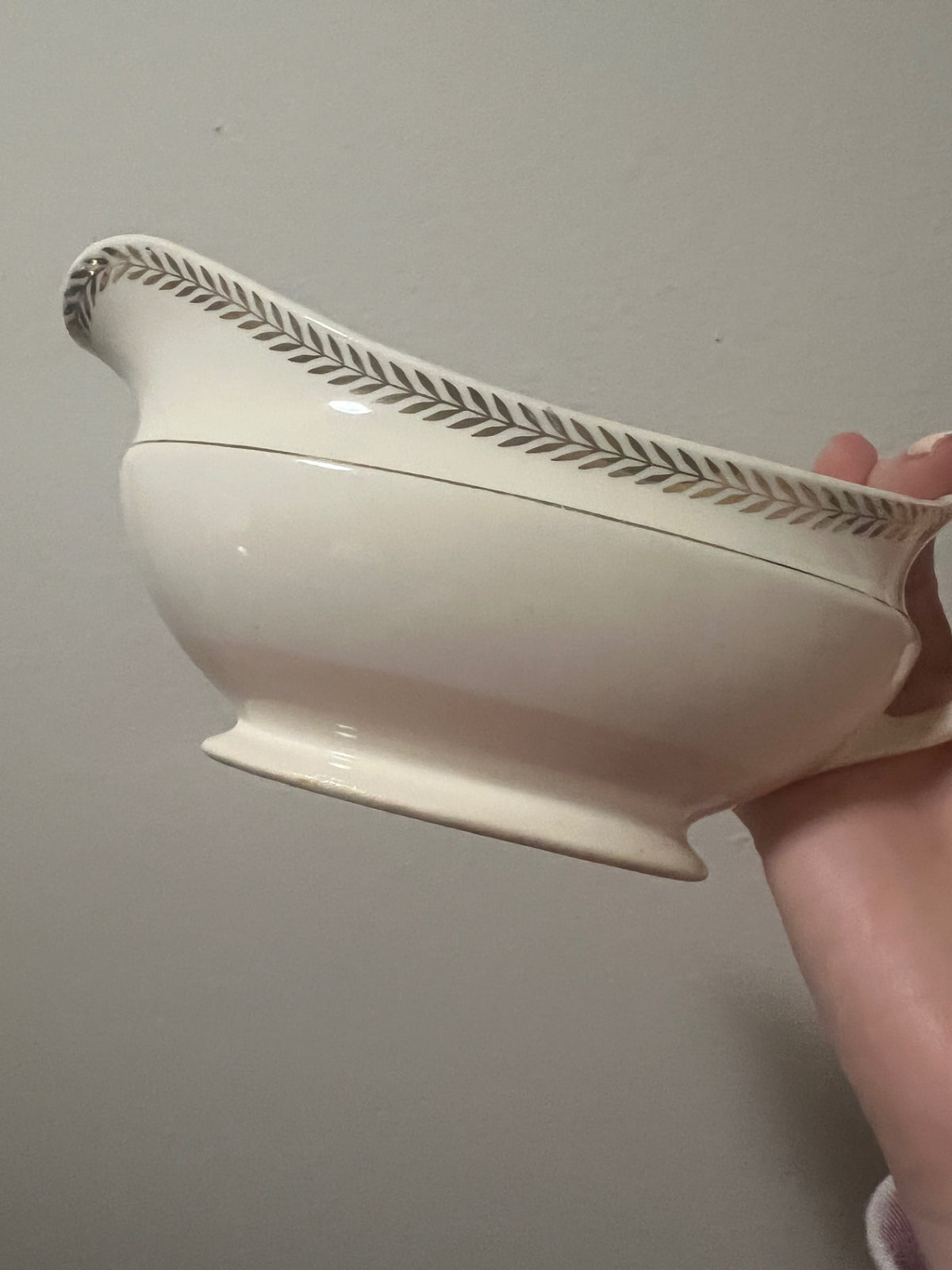 Vintage Sebring Pottery Co. Gravy Boat