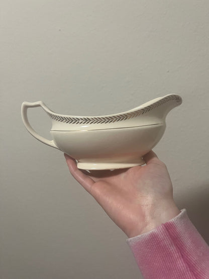 Vintage Sebring Pottery Co. Gravy Boat