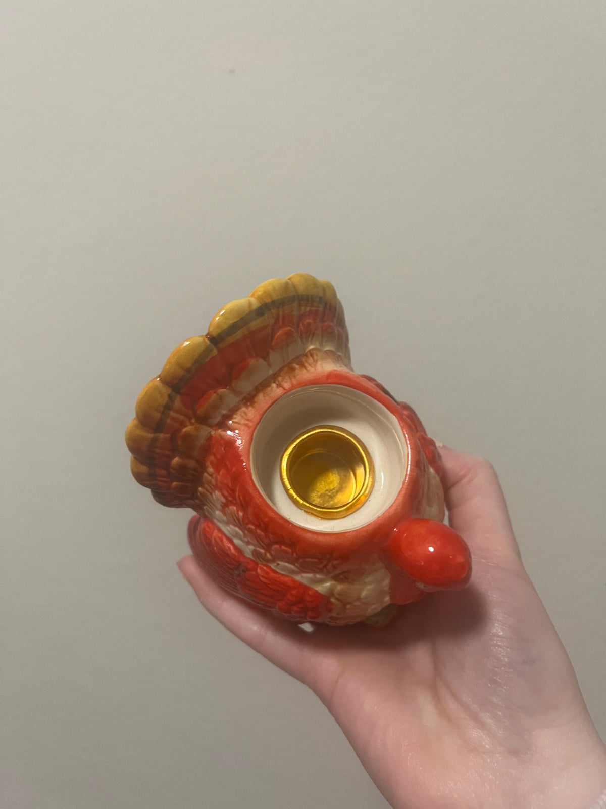 Turkey Candle Holder 