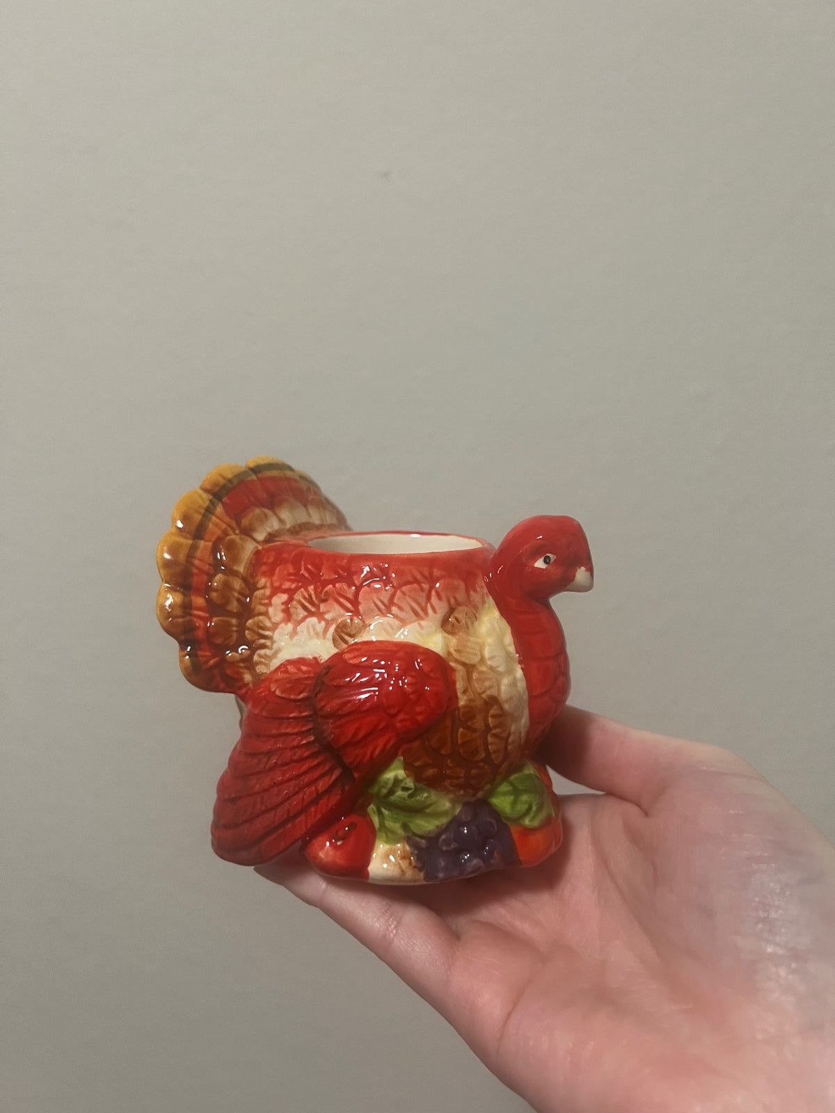Turkey Candle Holder 