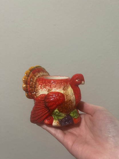 Turkey Candle Holder 