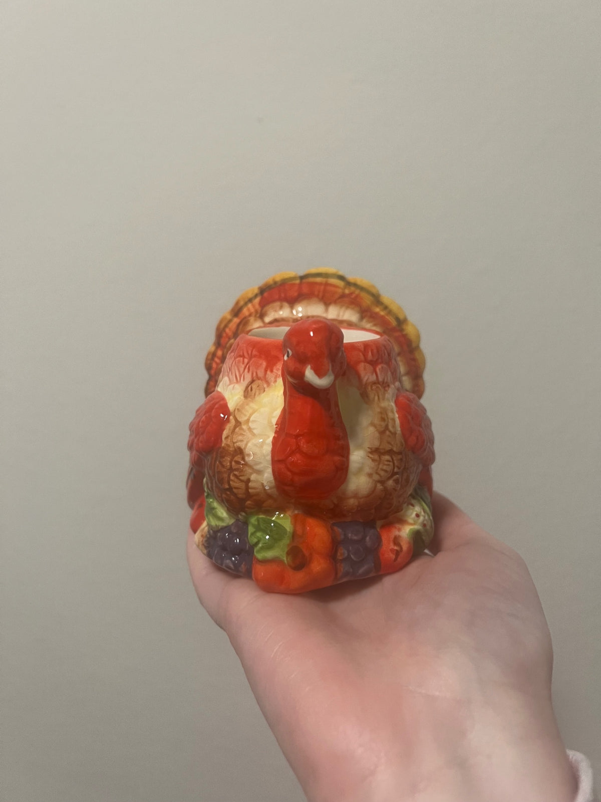 Turkey Candle Holder 