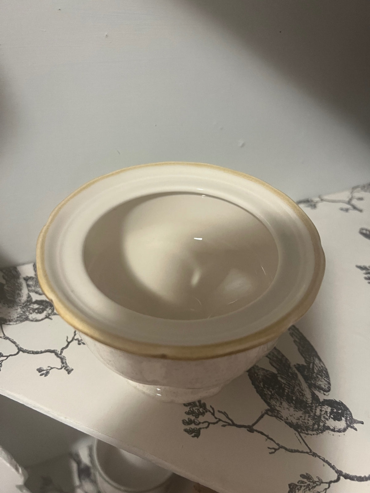 Vintage Mikasa Garden Club Covered Sugar Bowl