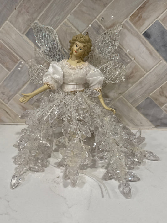 Christmas Ornament Beaded Angel