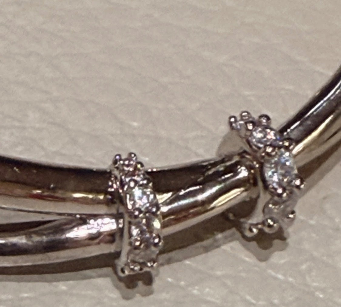 Kendra Scott Livy Rhodium plate cuff bracelet
