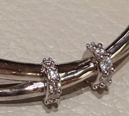Kendra Scott Livy Rhodium plate cuff bracelet