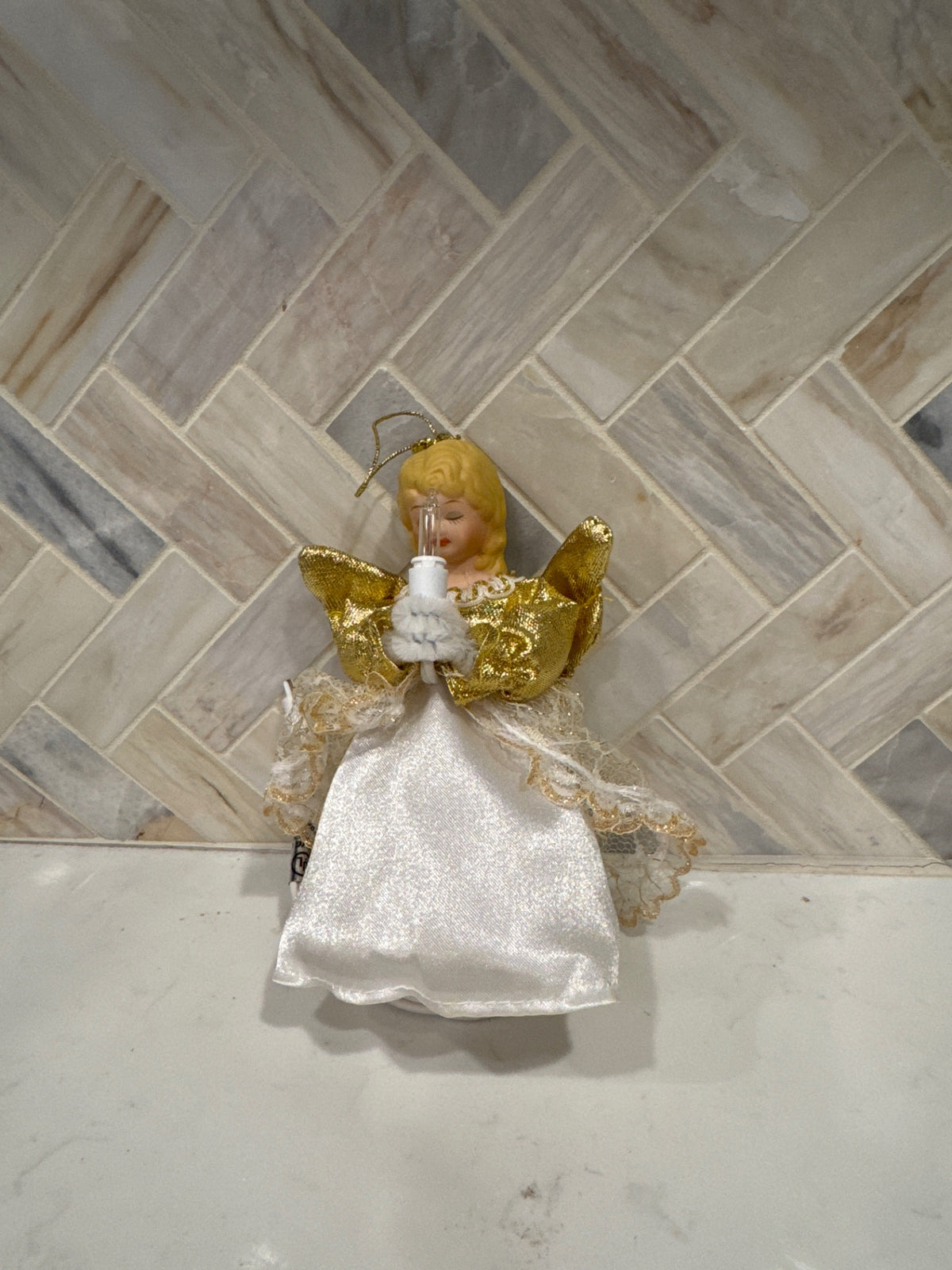 Angel Lighted Ornament 