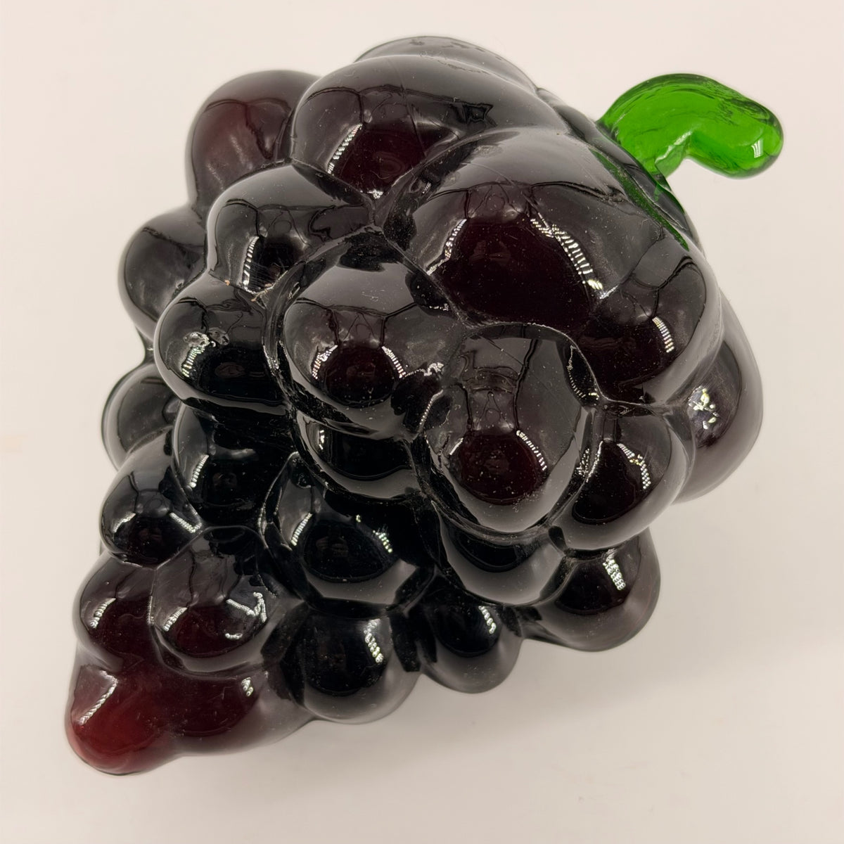 Handblown glass grape cluster