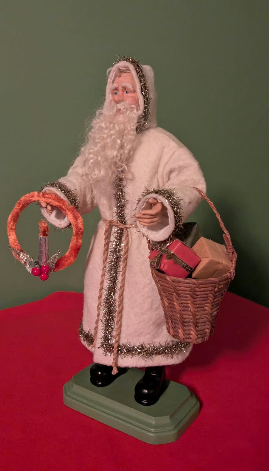 White Robed Santa