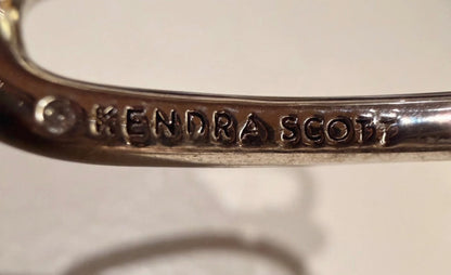 Kendra Scott Livy Rhodium plate cuff bracelet