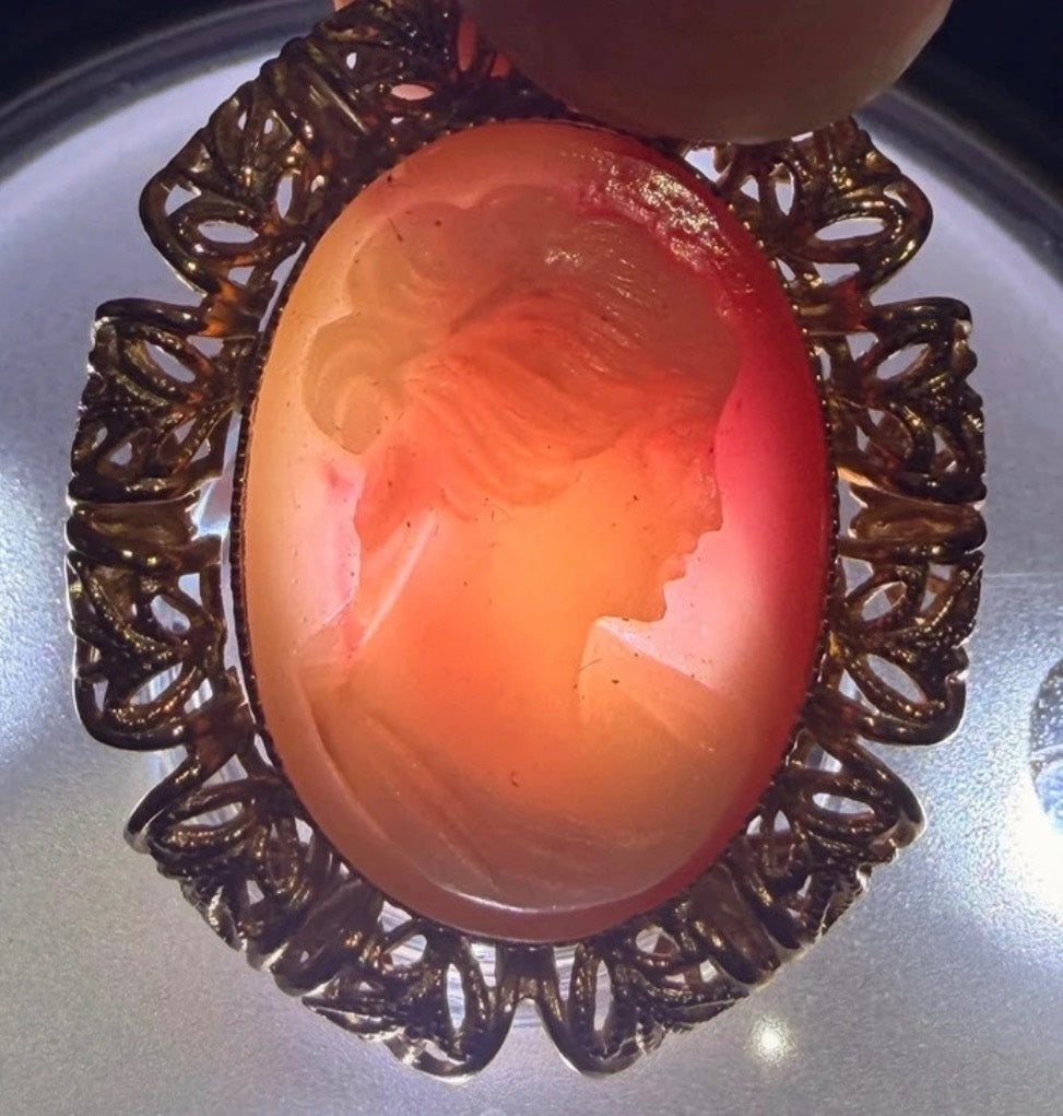 Vintage cameo set 