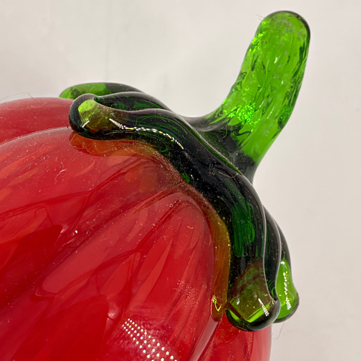 Hand-blown glass chili pepper