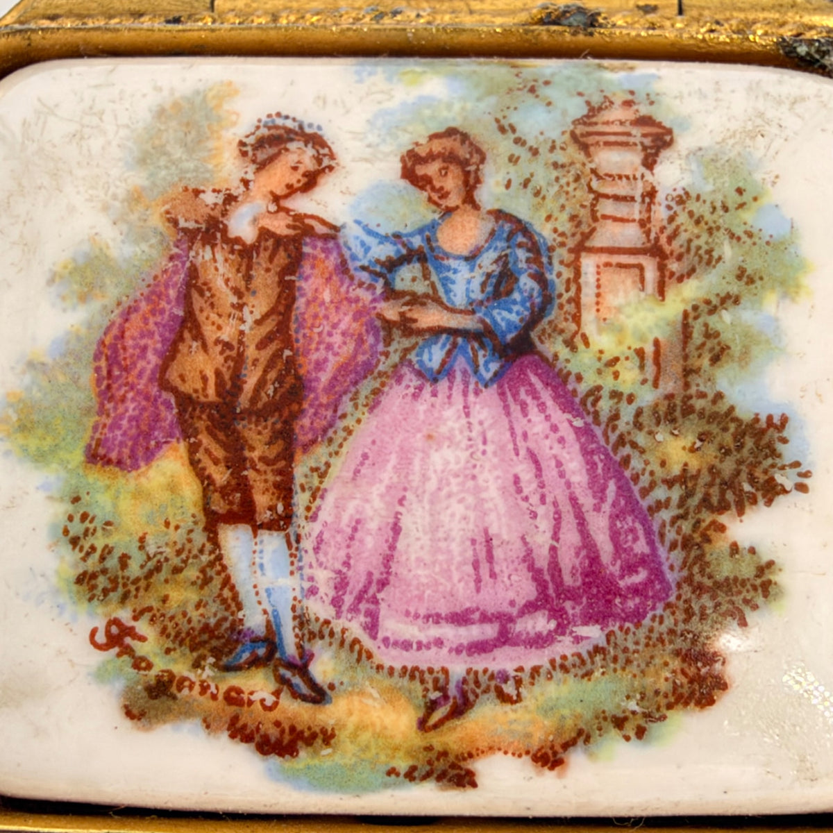 Italian trinket box