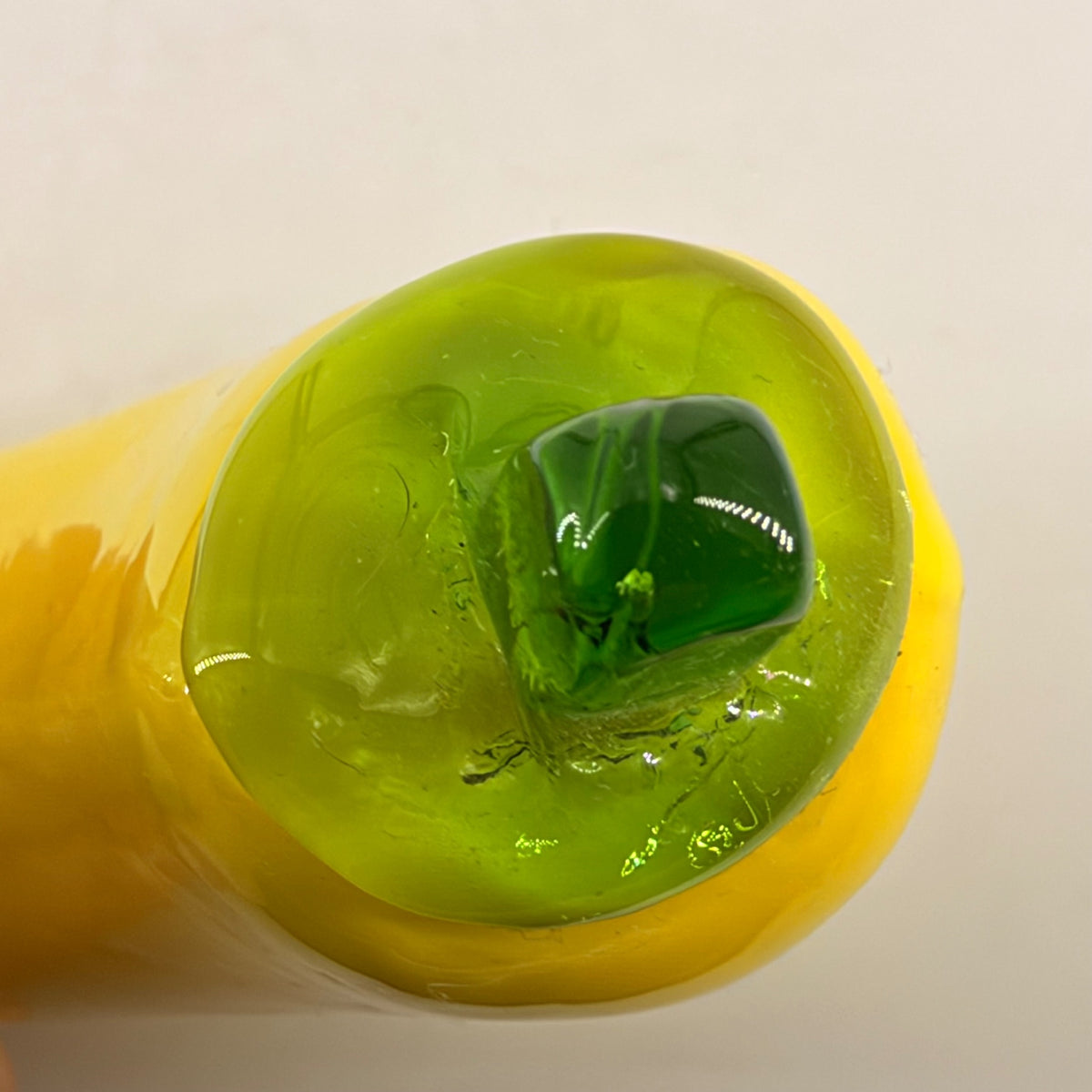 Hand blown glass banana