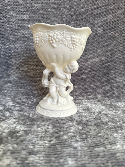  vintage regoline  cherub planter 
